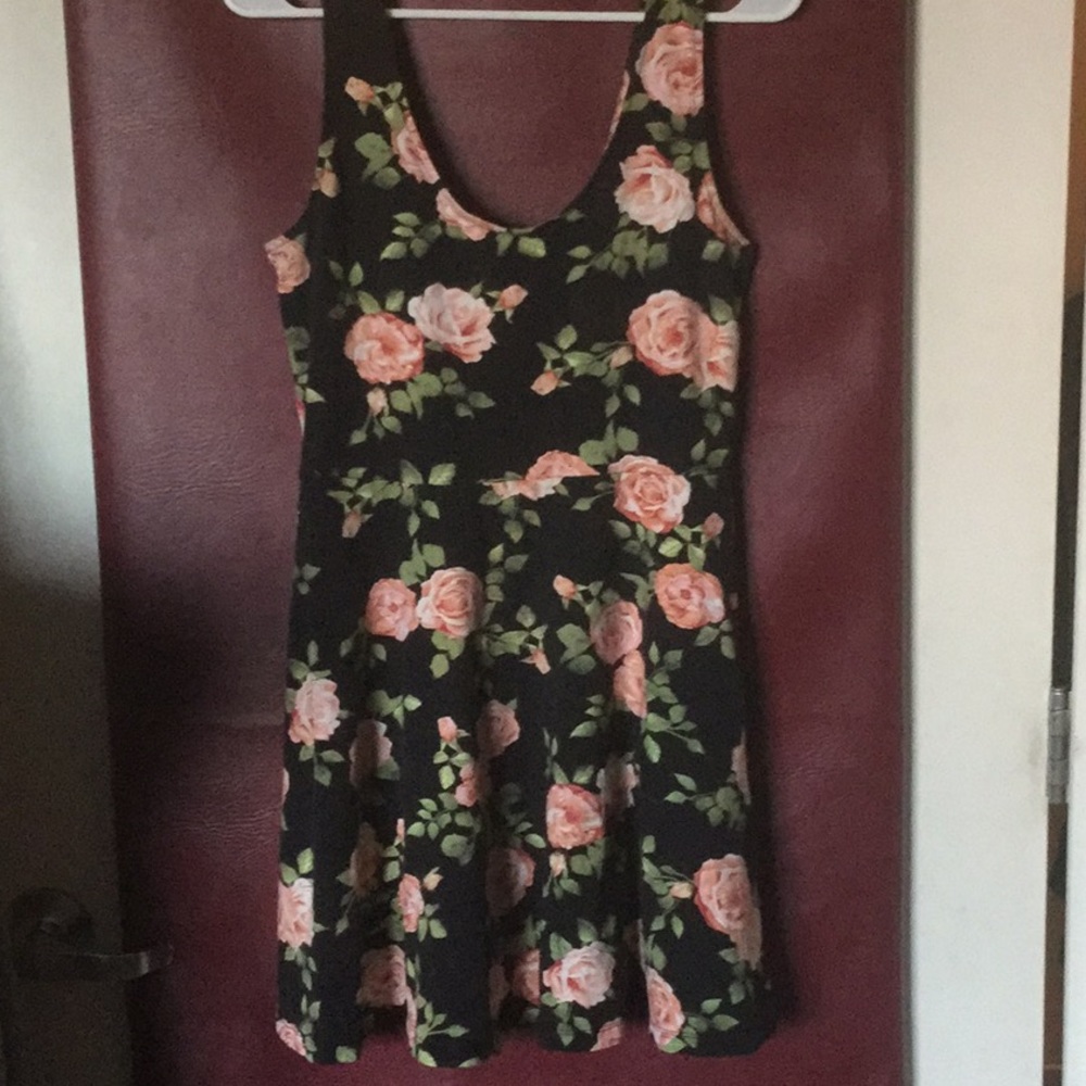 Floral print dress
